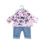 Baby Annabell Bluza si pantaloni cu fluturi pentru papusi 43 cm diverse modele
